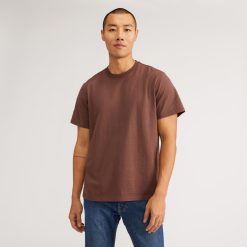 The Premium-Weight Crew | Uniform | Chocolate Brown