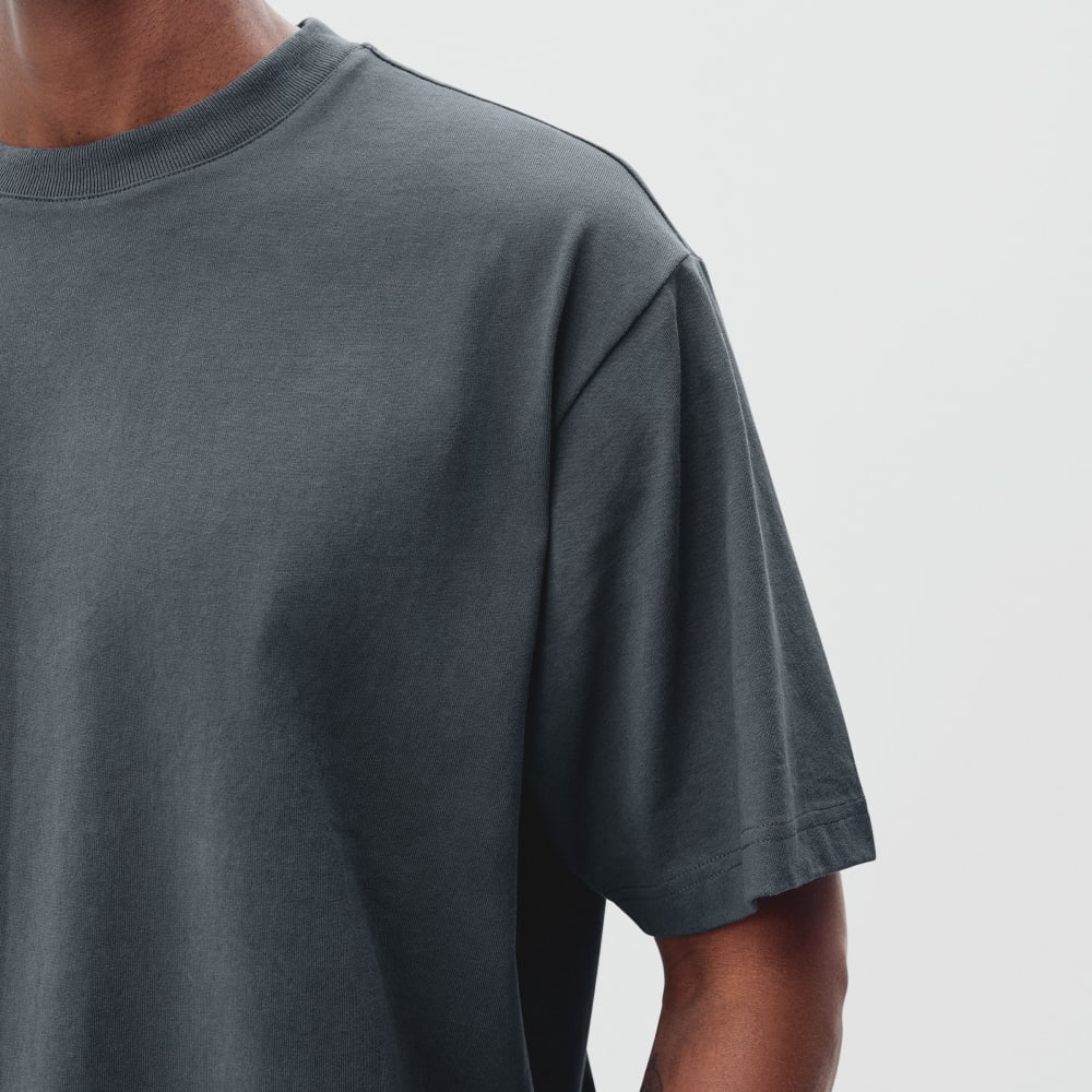 The Premium-Weight Relaxed Crew | Uniform | Slate - Image 5