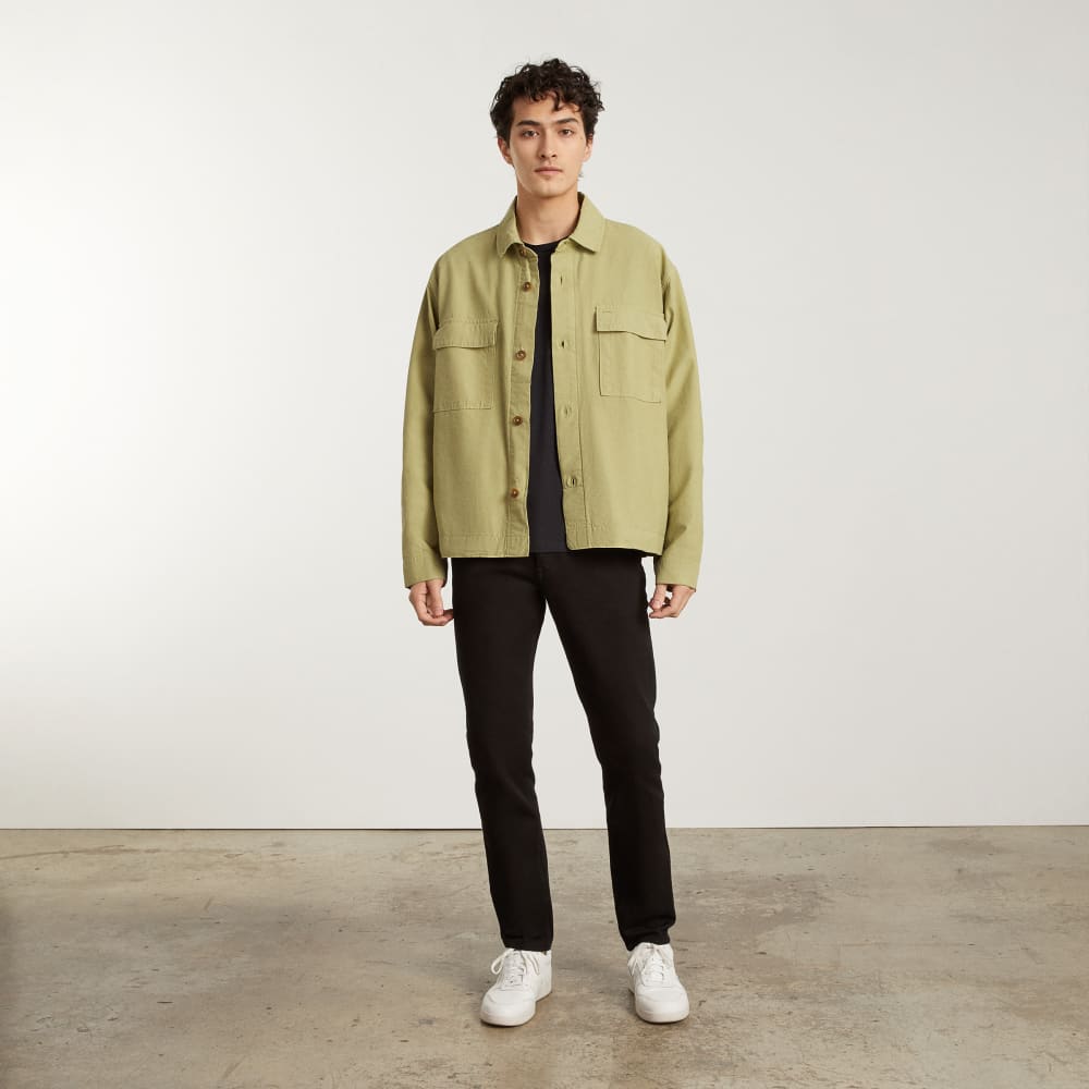 The Everyone Spring Shirt Jacket | Sage - Image 11