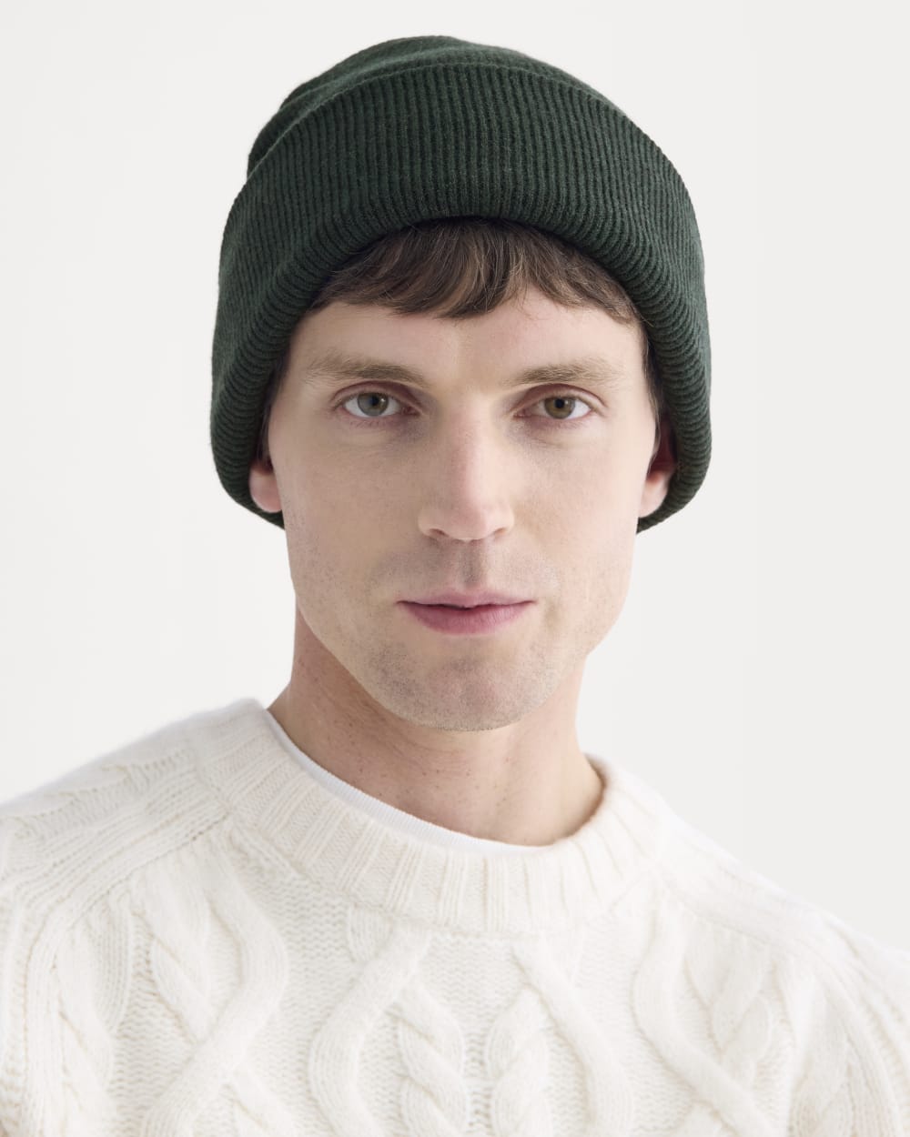 The Cabin Beanie | Heathered Dark Sea - Image 2
