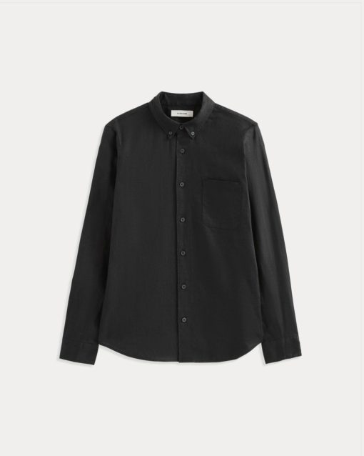 Alternative view of The Classic Shirt in Linen | Mayfly