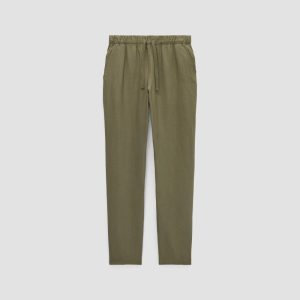 Alternative view of The Linen Easy Pant | Kalamata