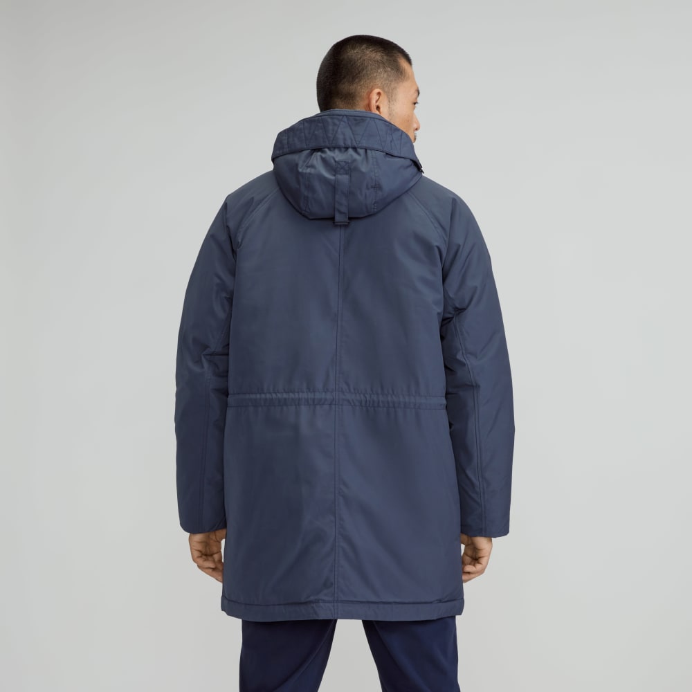 The ReNew Long Parka | India Ink - Image 3