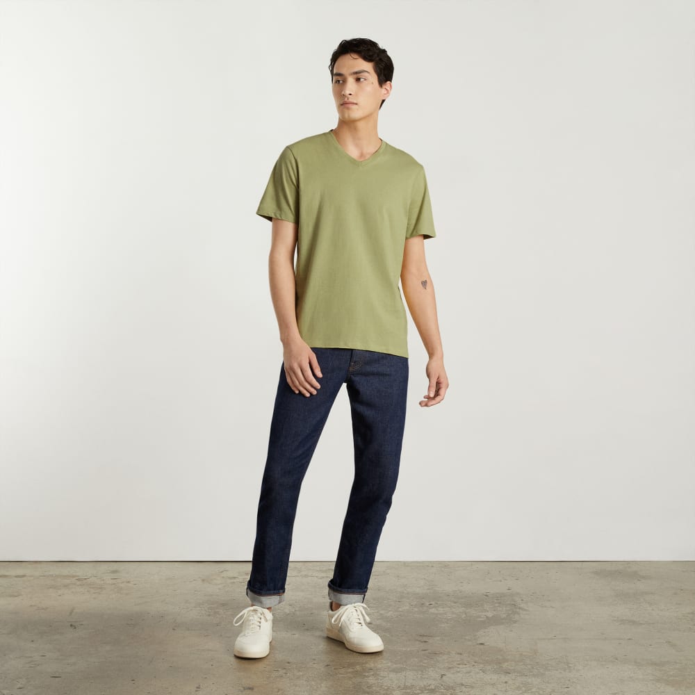The Organic Cotton V-Neck Tee | Desert Palm - Image 3