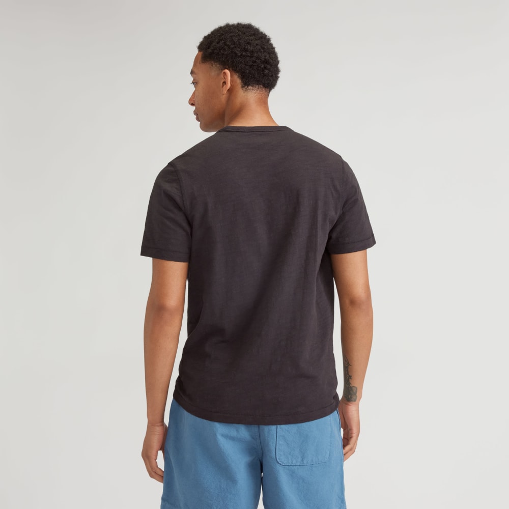 The Cotton Slub Crew | Black - Image 3