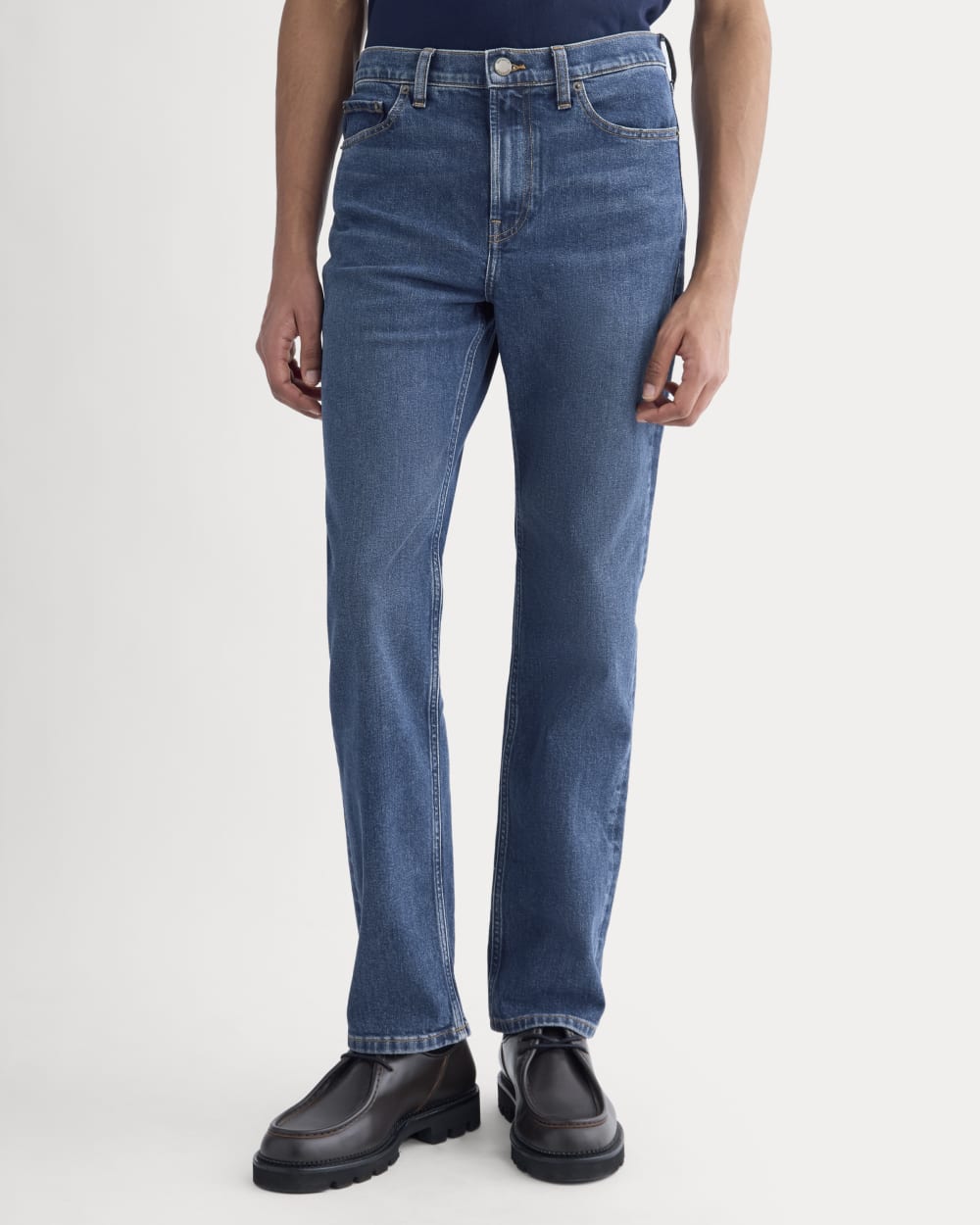 Comfort-Stretch Slim-Fit Jean | Dark Indigo - Image 4