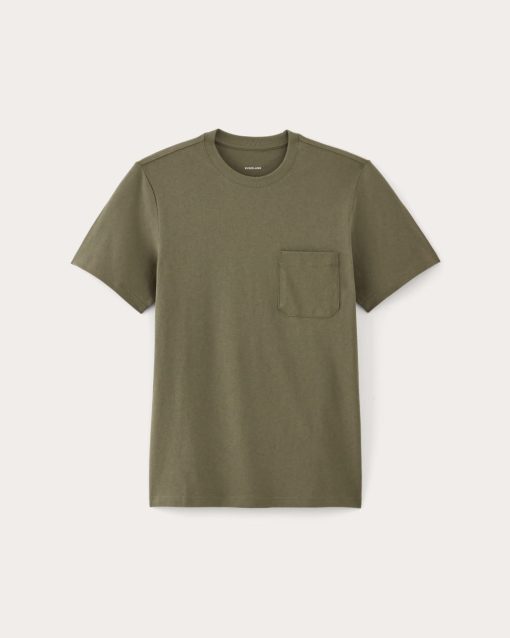 Alternative view of The Premium-Weight Pocket Tee | Uniform | Kalamata