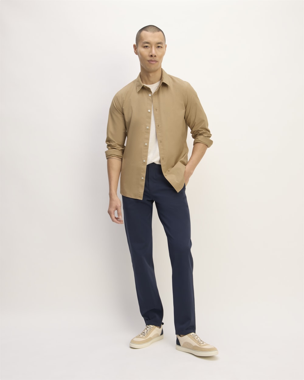 The Supima® Poplin Shirt | Tiger's Eye - Image 3