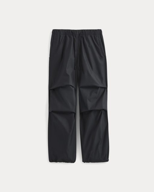 Alternative view of Baggy Parachute Pant | Washed Black