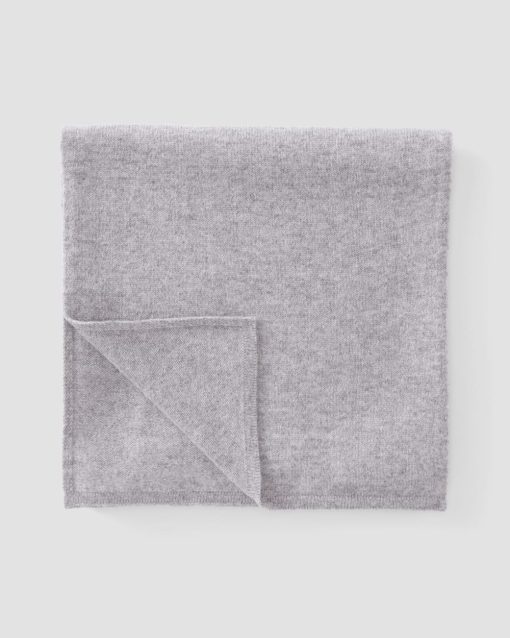 Alternative view of The ReCashmere Scarf |  Heathered Grey