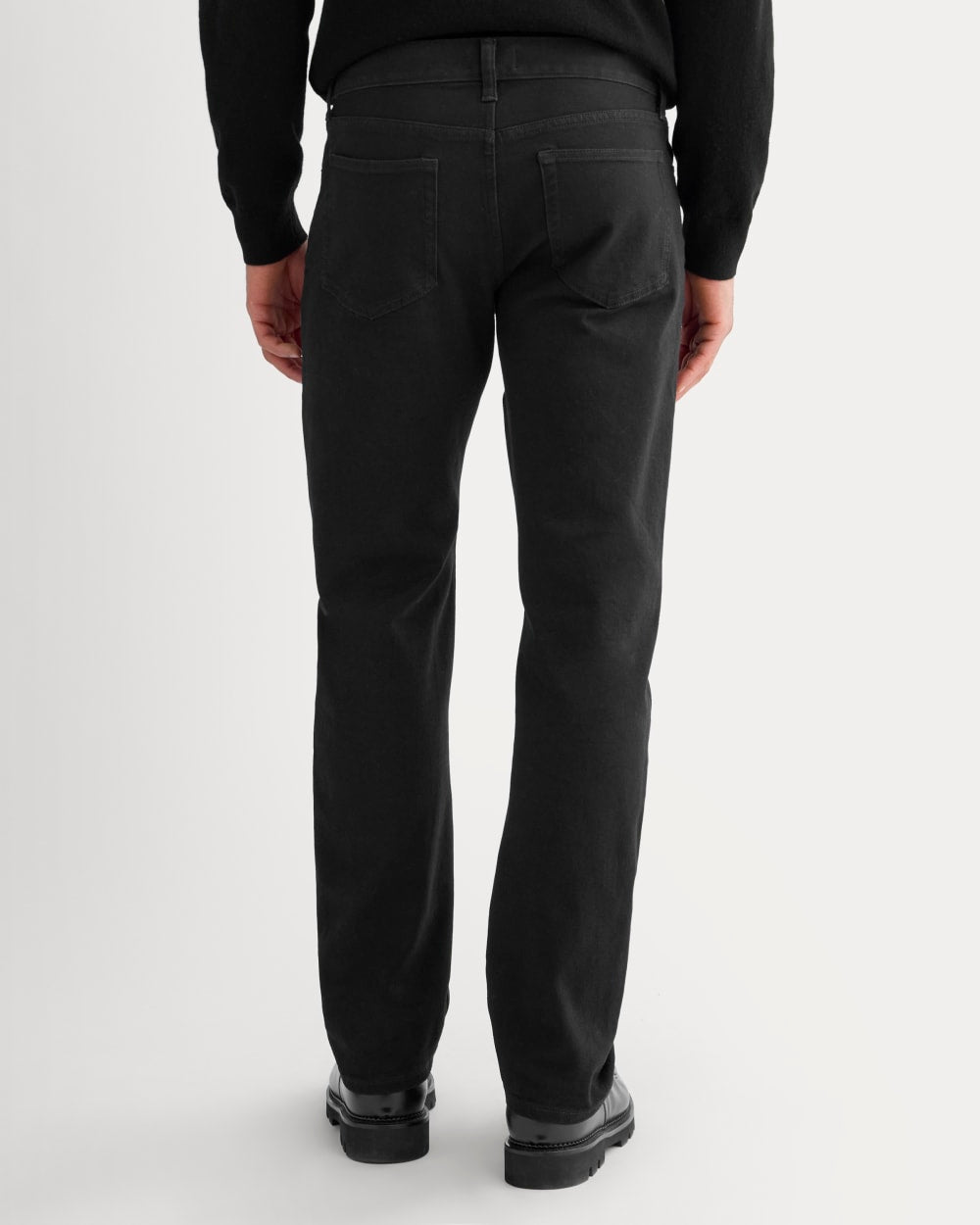 Straight-Leg Stretch Jean | Black - Image 5