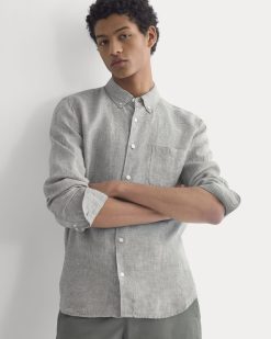 The Classic Shirt in Linen | Peyote
