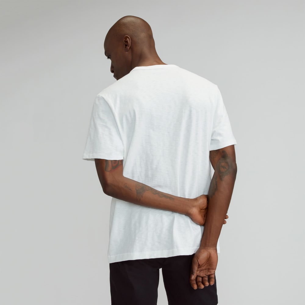The Cotton Slub Crew | White - Image 3