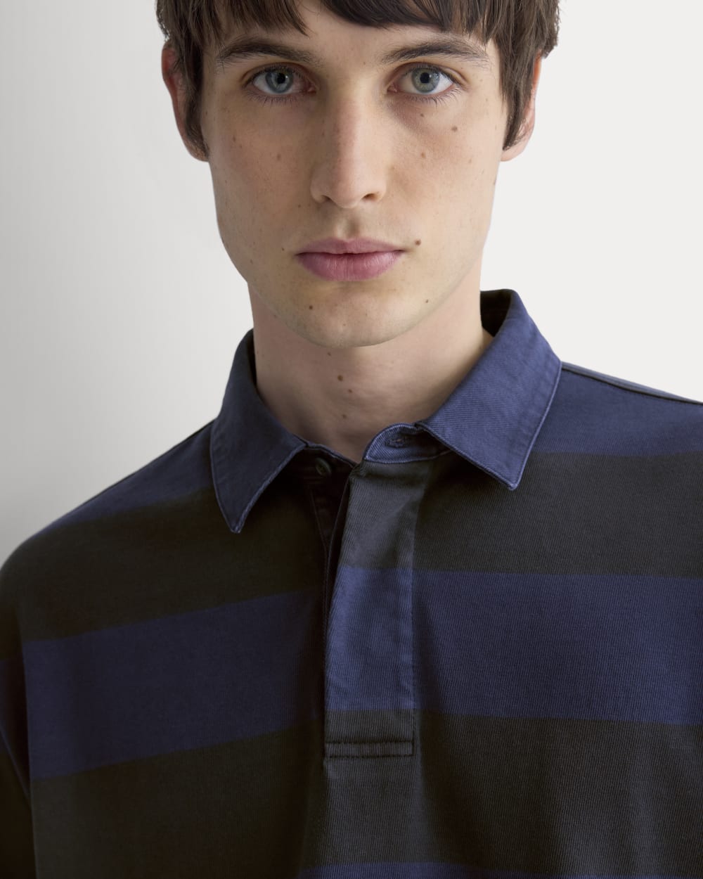 Vintage Rugby Polo | Navy / Black - Image 3