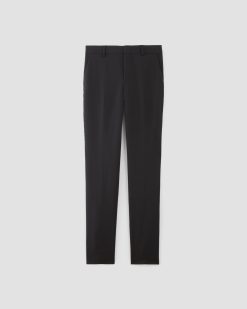 Alternative view of The Italian Wool Pant |  Black