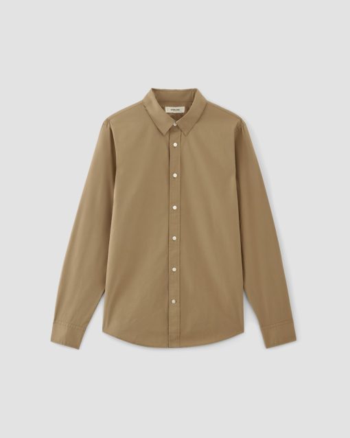 Alternative view of The Supima® Poplin Shirt | Tiger's Eye