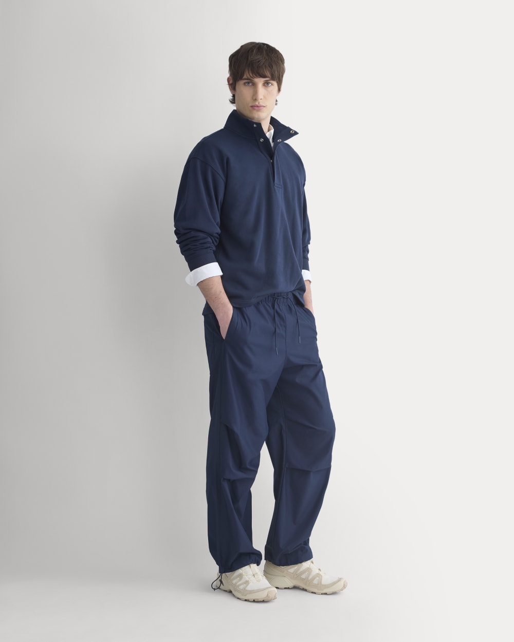 Baggy Parachute Pant | Deep Navy - Image 4
