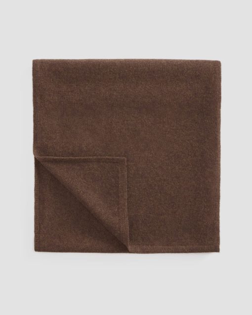 Alternative view of The ReCashmere Scarf | Heather Cocoa