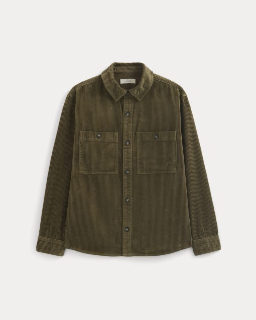Alternative view of Wide Wale Corduroy Shirt | Beech