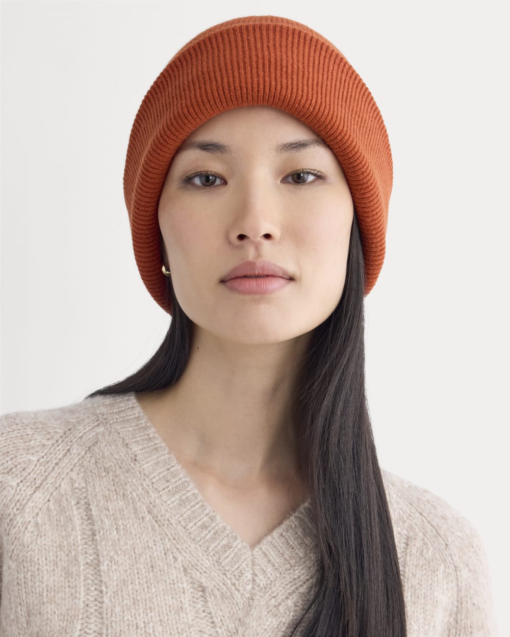 The Cabin Beanie | Rust - Image 3