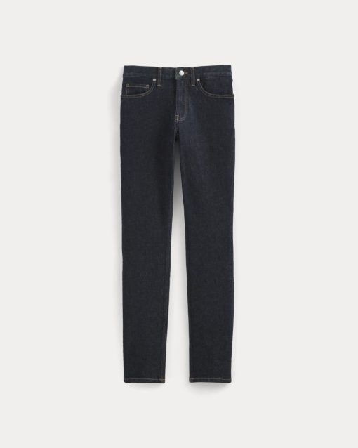 Alternative view of The Slim 4-Way Stretch Organic Jean | Uniform  | Dark Indigo