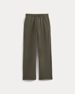 Alternative view of Luxe Fleece Pull-On Sweatpant | Olive Night