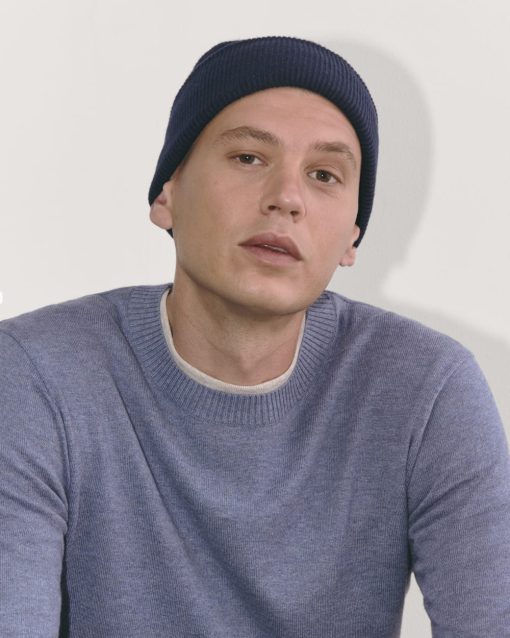 Alternative view of The Cabin Beanie | Navy
