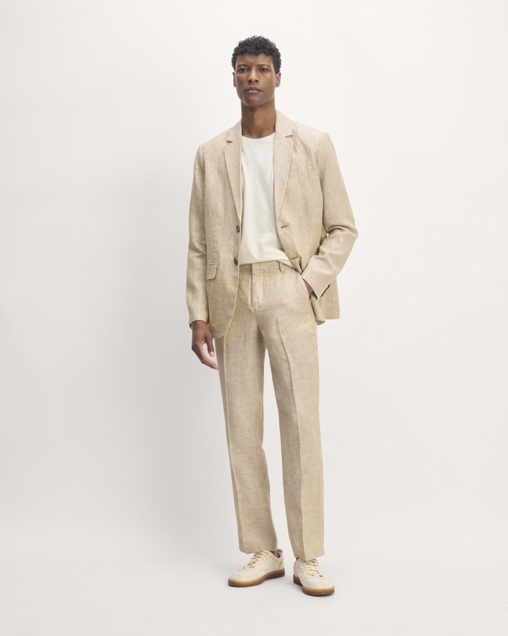 The Linen Blazer | Cornstalk Chambray - Image 6