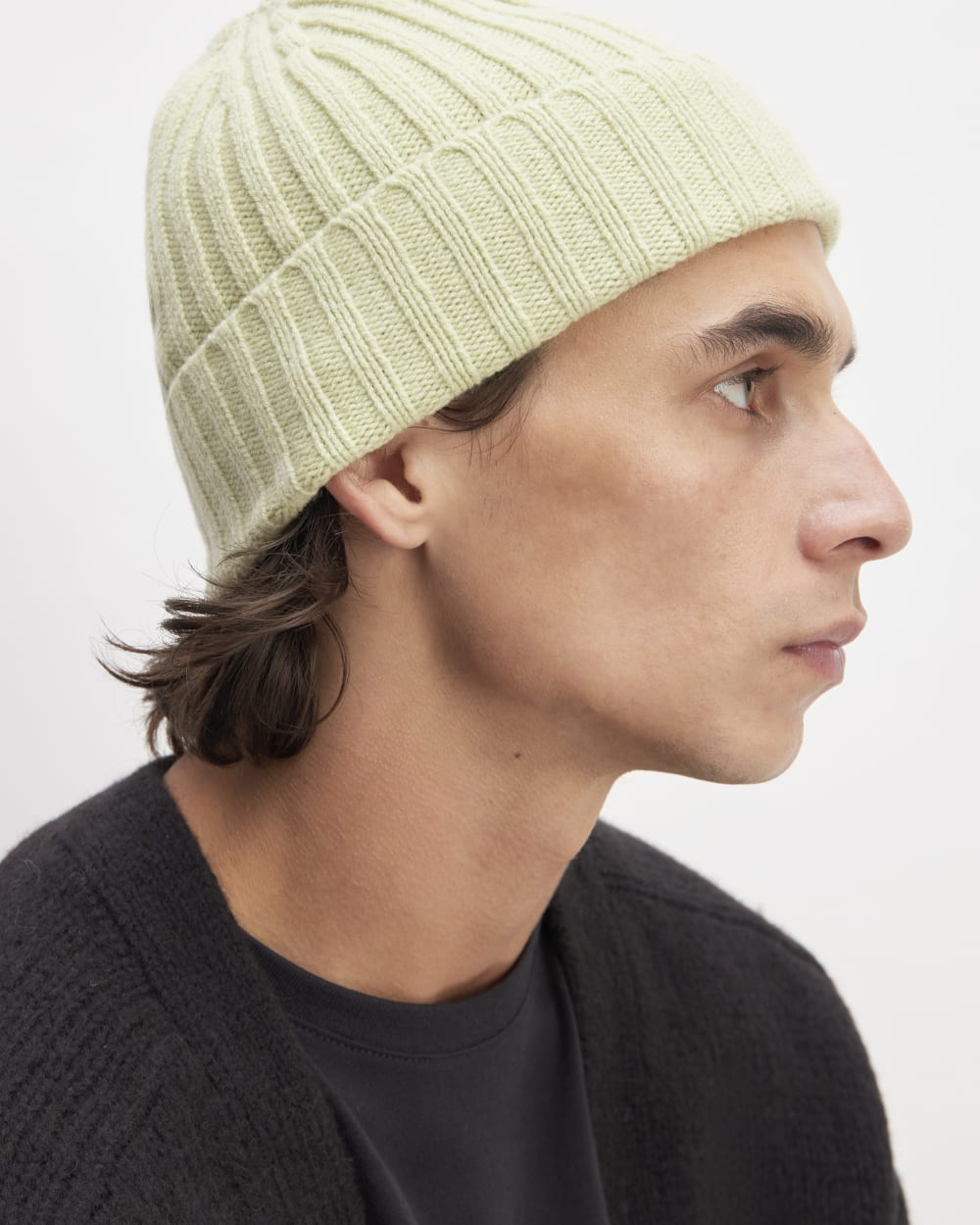 The Cashmere Beanie | Seafoam Green - Image 2
