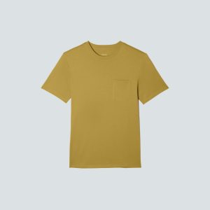 Alternative view of The Organic Cotton Pocket Tee | Golden Palm